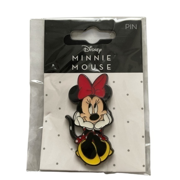 Disney Accessories - Neon Tuesday - Minnie Mouse Thinking - Misc - Disney Licensed Pin